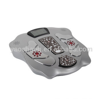 Electronic acupuncture LCD display infrared healthcare foot massager